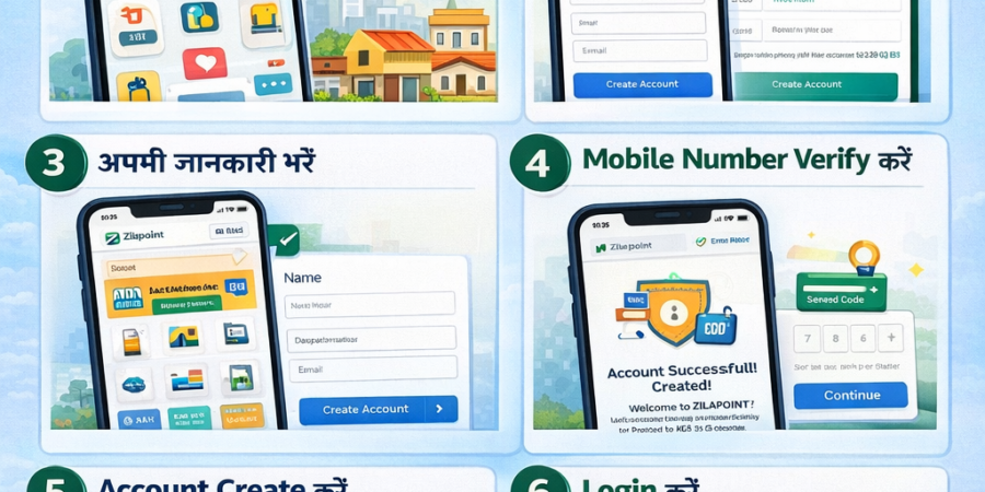 Zilapoint par account kaise banaye Zilapoint par account kaise banaye